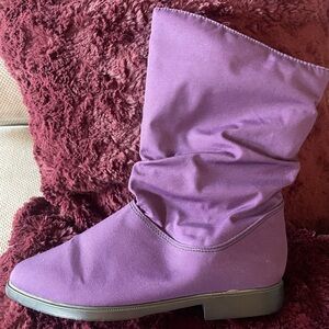 Vintage 80's/90's Santana Canada Women's Purple Winter Boots